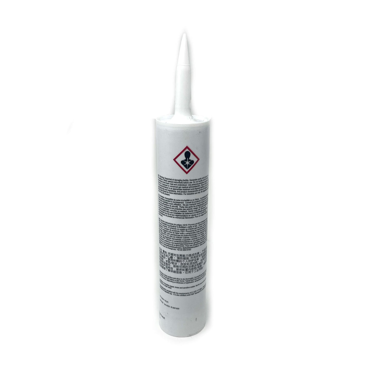 Momentive ™ RTV109 Dark Gray/Aluminum Sealant, 10oz, Back