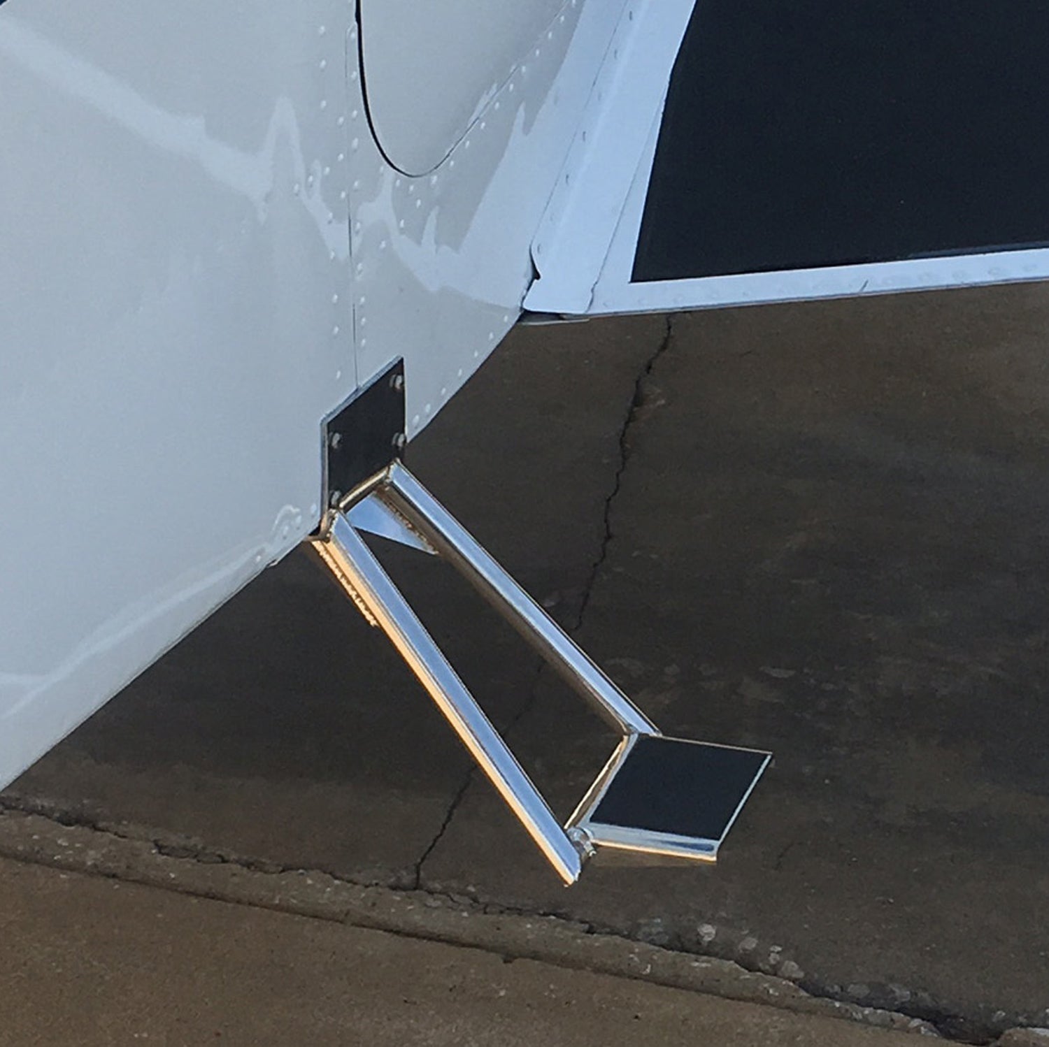 FAA PMA Stainless Passenger Step for Beechcraft Baron and Bonanza, 002-430076-23