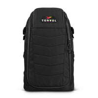 Torvol Quad PITSTOP Backpack – Front View, Stealth Version