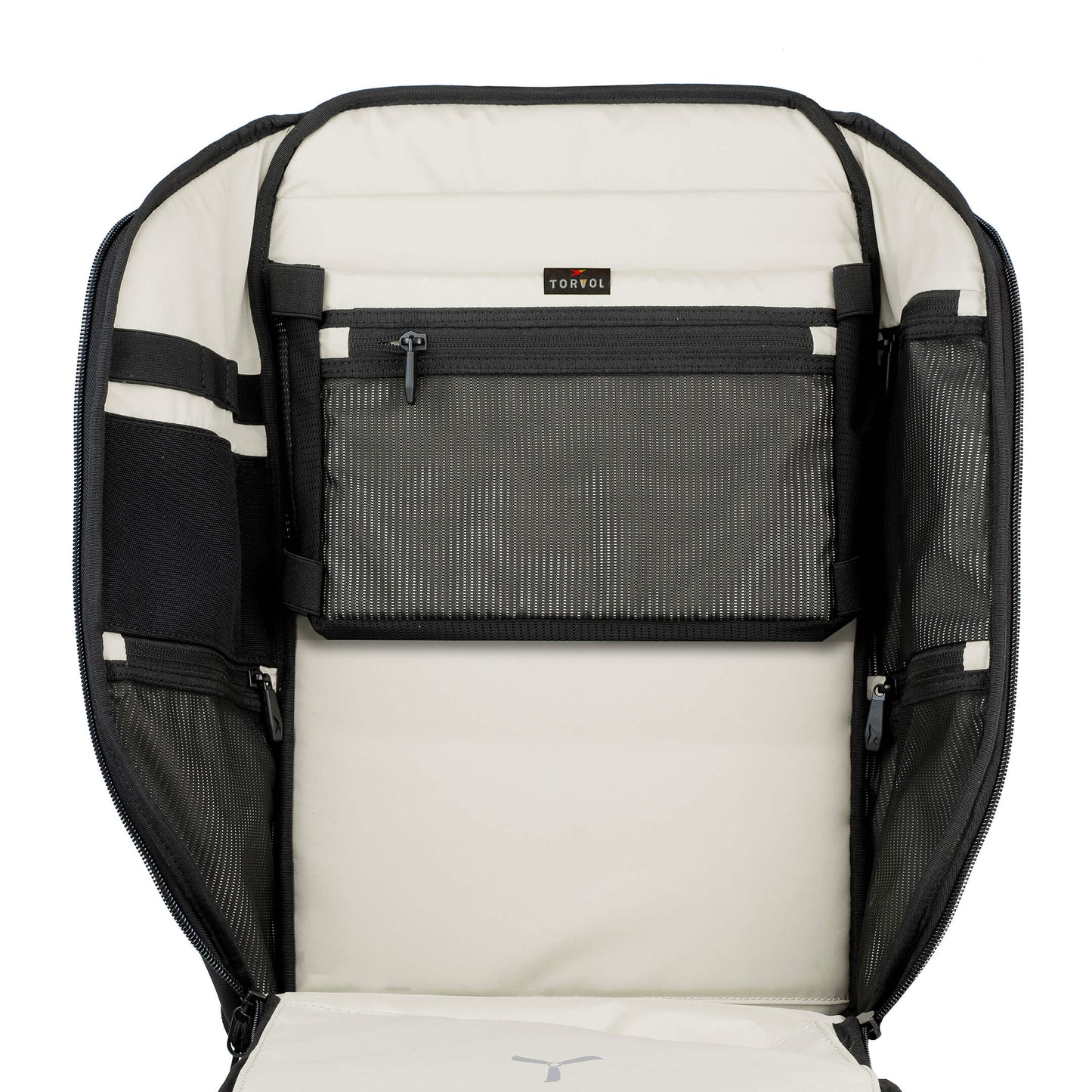 Torvol Urban Drone Backpack – Full Inside View Showing Compartments