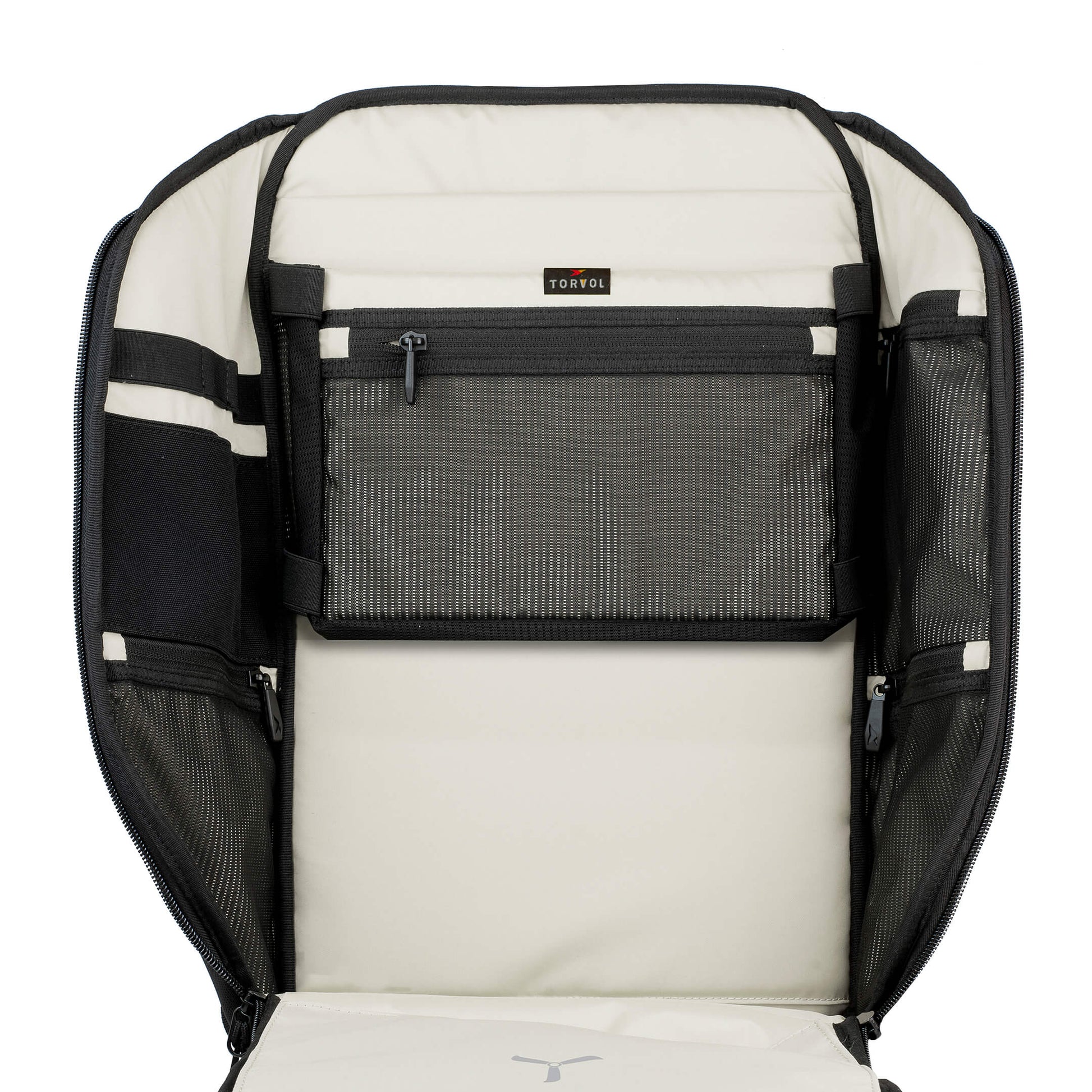 Torvol Urban Drone Backpack – Full Inside View Showing Compartments