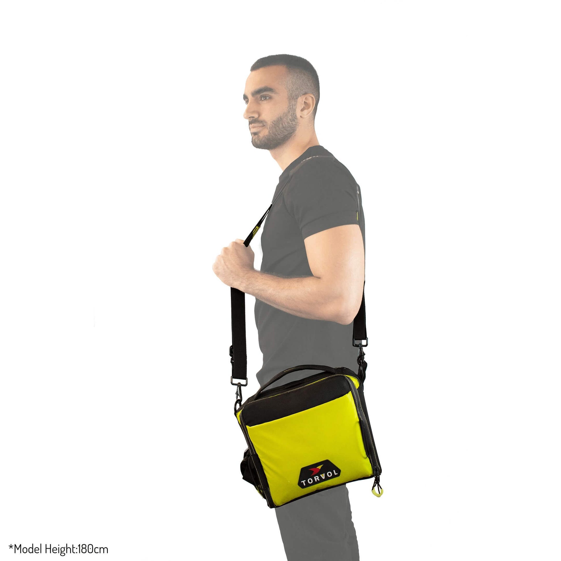 Torvol Freestyle Drone Bag – Side View Being Held by Person