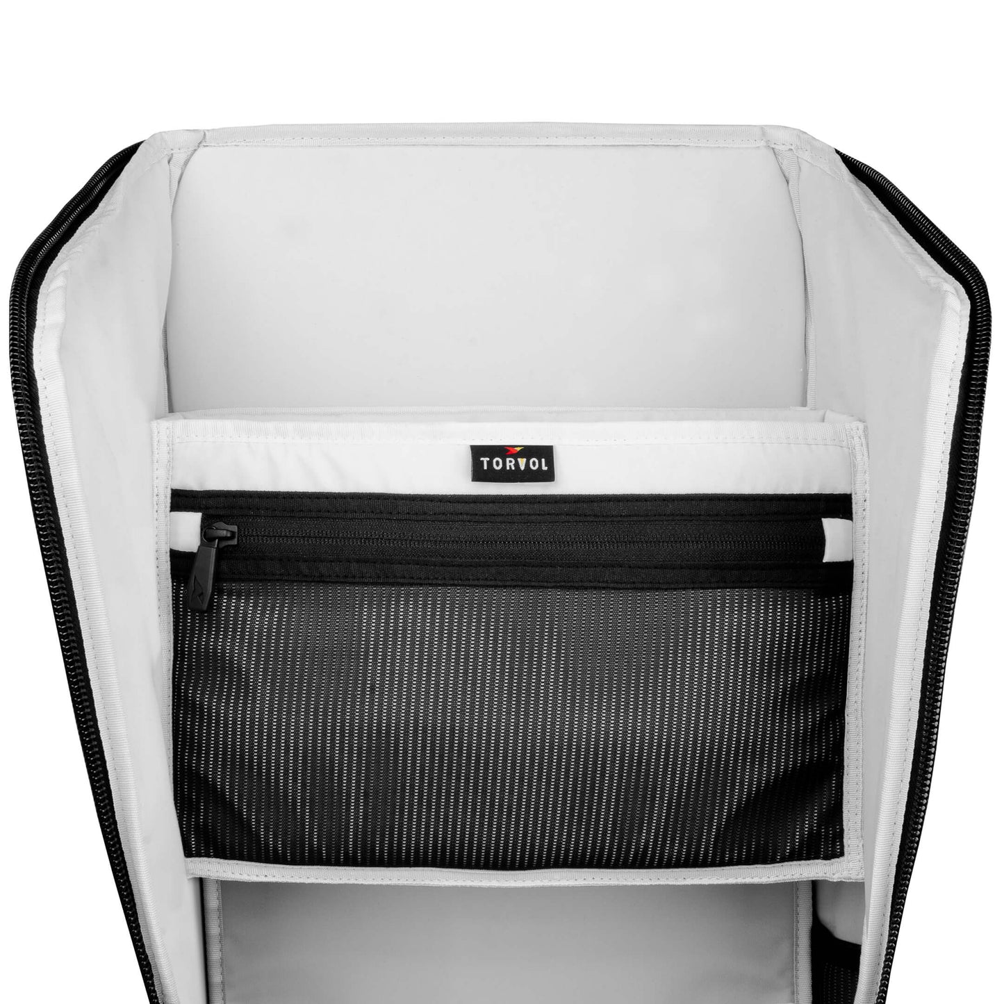 Torvol Urban Drone Carrier Backpack – Half Inside View Showing Compartments