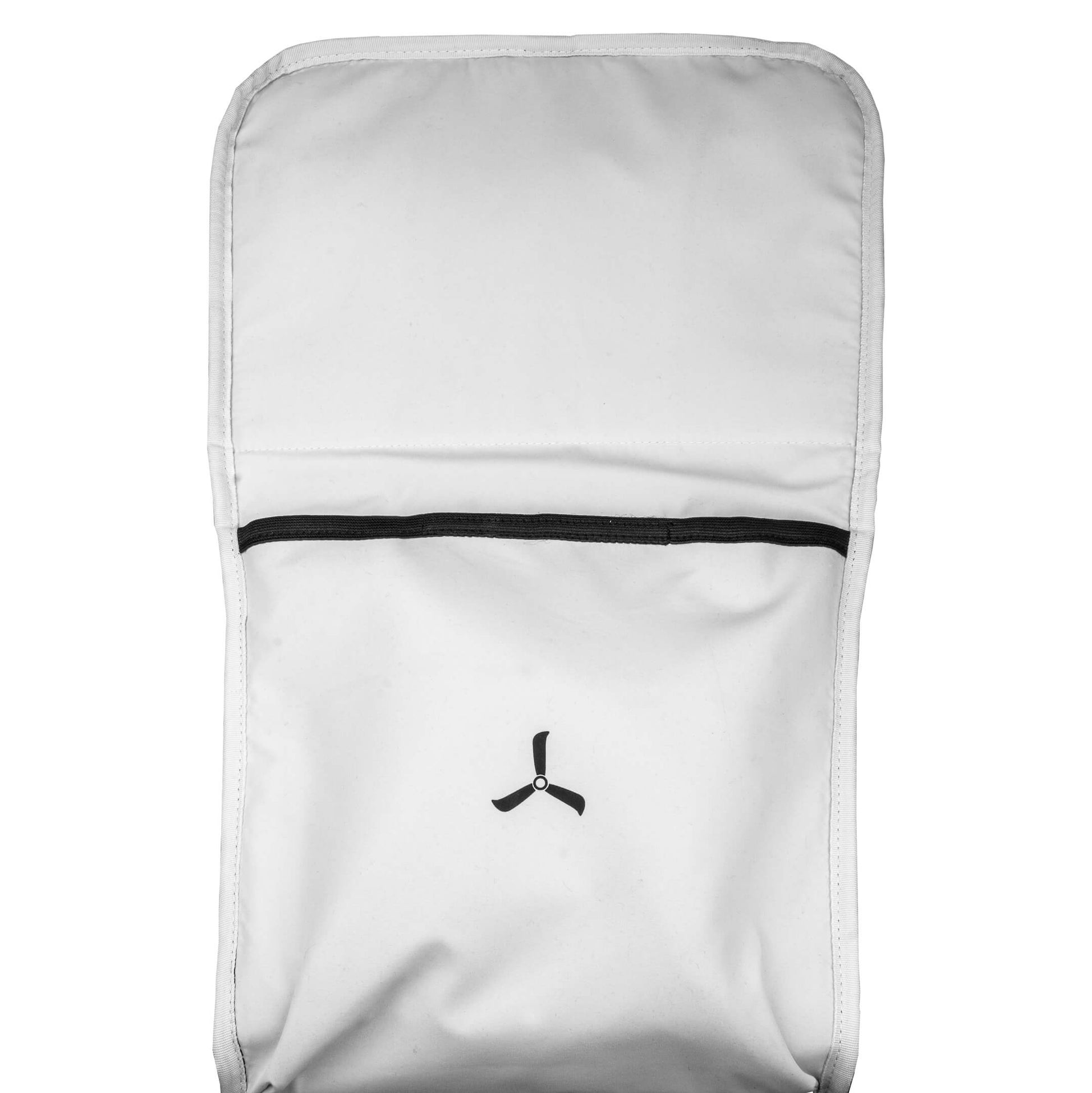 Torvol Urban Drone Carrier Backpack – Half Inside View of Interior Flap with Storage Pockets