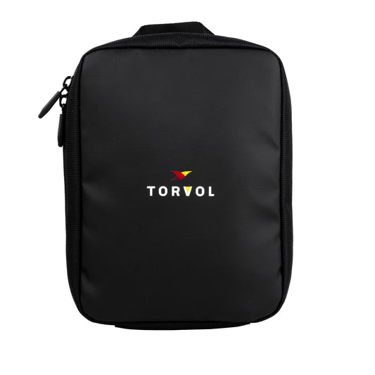 Torvol Freestyle Tool Case – Front View with Embroidered Logo and Visible Zippers