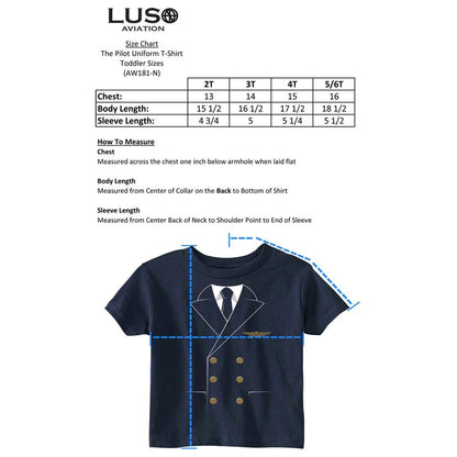 Toddler Pilot Uniform T-Shirt