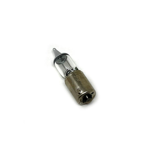 Wamco 10982 subminiature aircraft lamp with T3 envelope, BA9S base, 28V 10.5W output, and silver top design