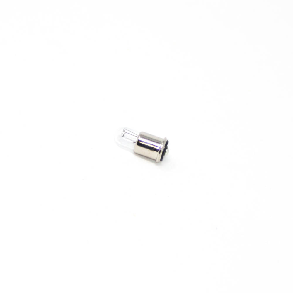 Wamco 6034 subminiature aircraft lamp with T1-3/4 envelope, MF base, and C-2F filament