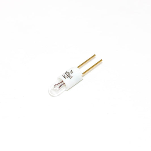 Wamco 3071BPEGPL subminiature aircraft lamp with T1 envelope, BPE base, and C-2R filament