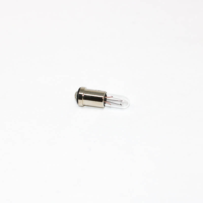 Wamco 3112 subminiature aircraft lamp with T1 envelope, FN base, and CC-2F filament