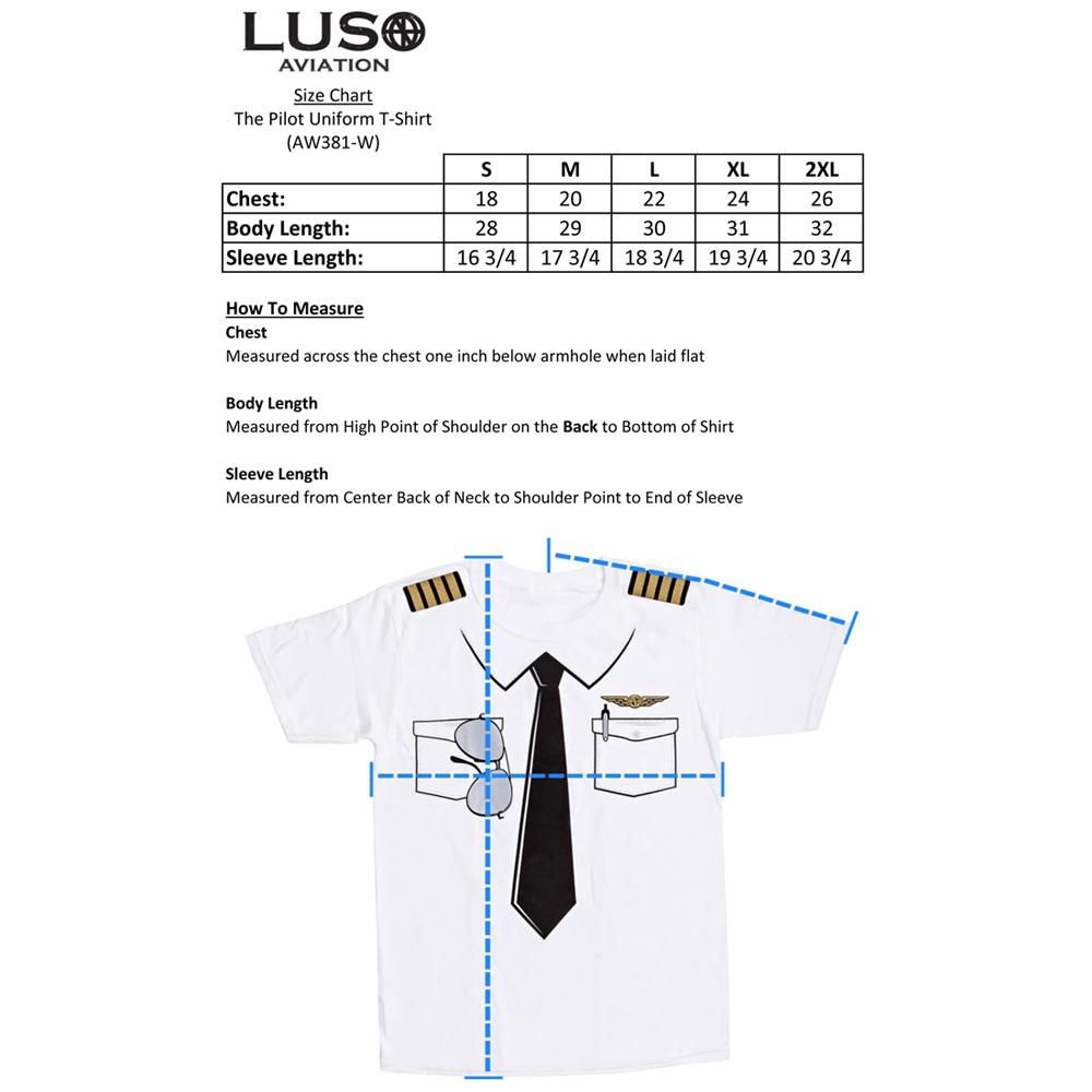 Luso Aviation - The Pilot Uniform T-Shirt