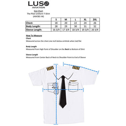Luso Aviation - The Pilot Uniform T-Shirt
