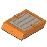 Brackett BA-4106 aircraft air filter assembly diagram