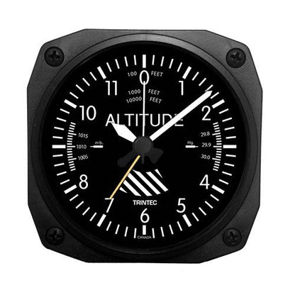 Trintec DM60 classic altimeter aviation desk alarm clock