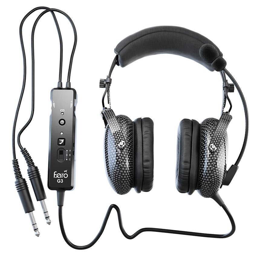 Faro - G3 ANR Carbon Fiber Aviation Headset