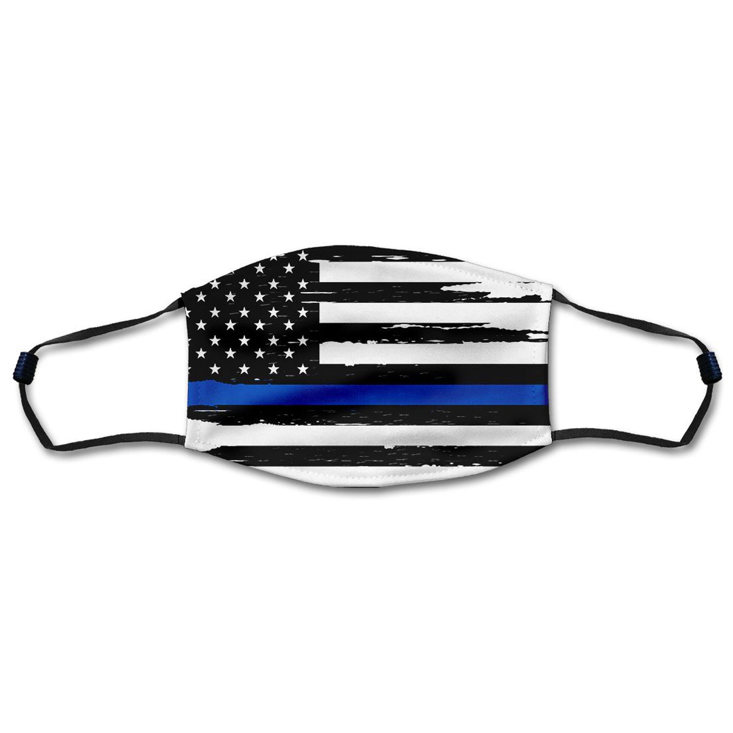 Distressed American Flag And Line Masks