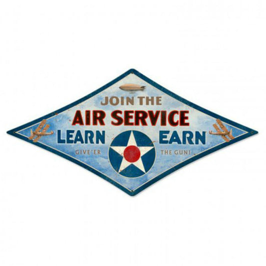 Vintage Signs - Air Service 22in x 14in | DMD012