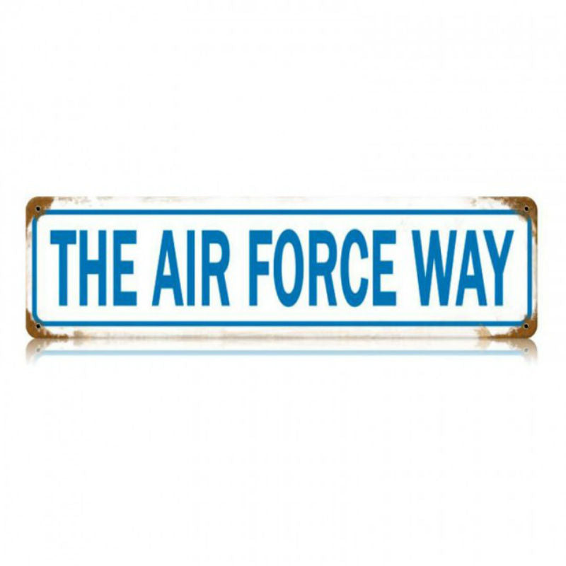 Vintage Signs - The Air Force Way 20in x 5in | V447