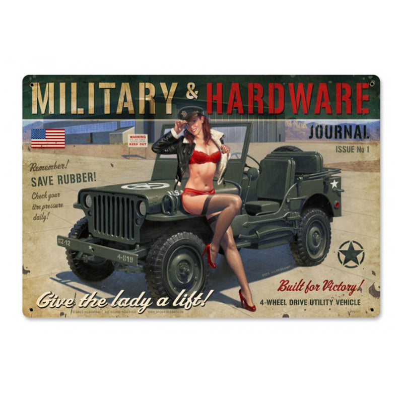 Vintage Signs - Military & Hardware Sign | HB197 – Pilots HQ LLC.