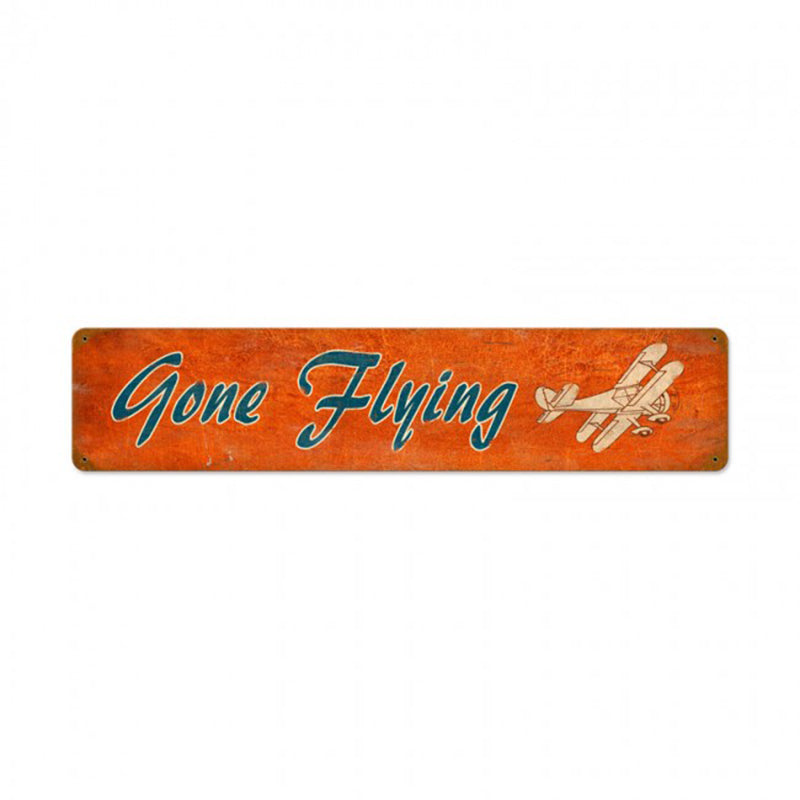 Vintage Signs - Gone Flying Sign | PTS339