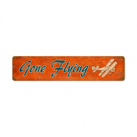 Vintage Signs - Gone Flying Sign | PTS339
